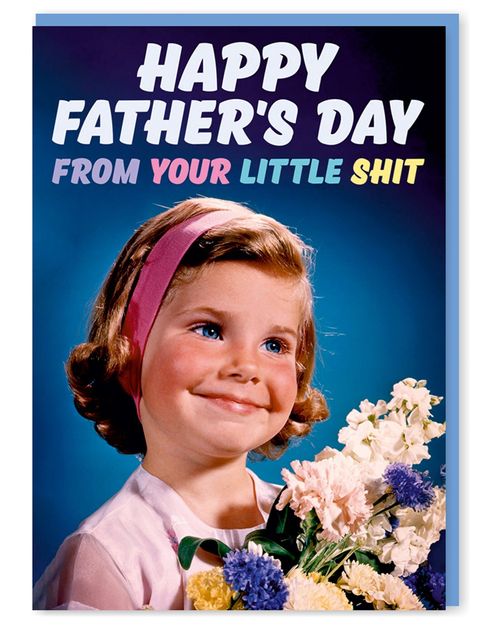 Little Shit Girl Father's Day...