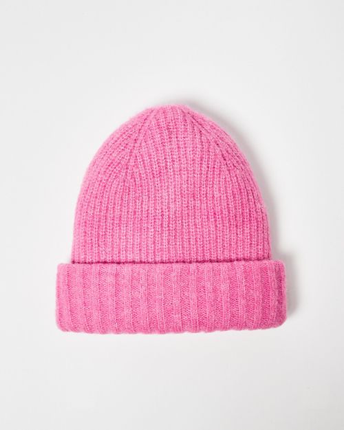 Double Rib Pink Knitted...