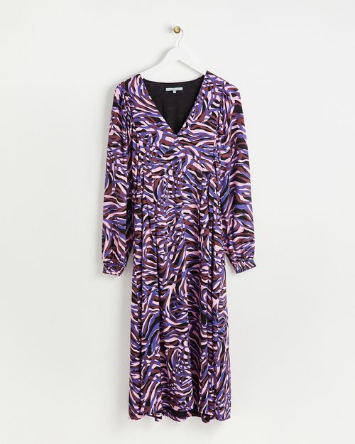 Abstract Animal Print Purple...