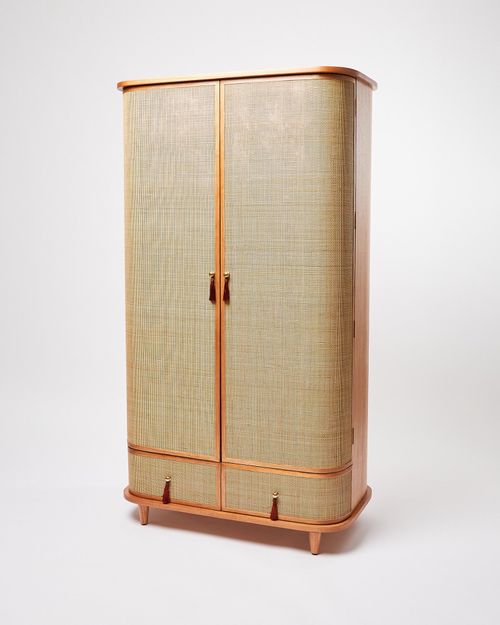 Kinship Rattan Wardrobe