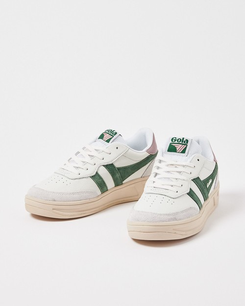 Gola Topspin Green Suede...