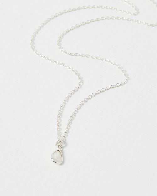 Auden Moonstone Silver Drop...