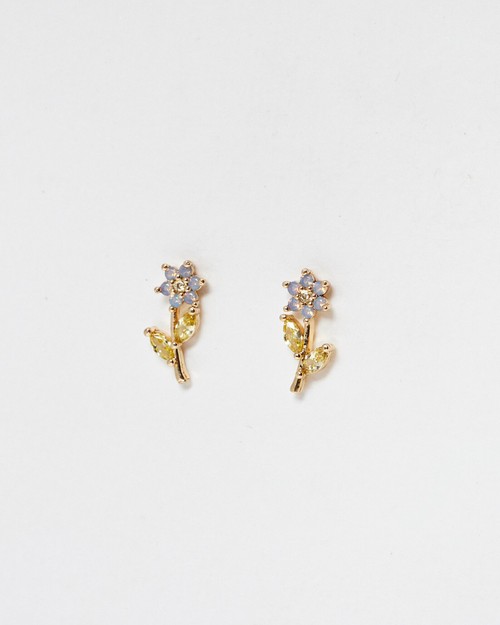 Willow Flower Stud Earrings