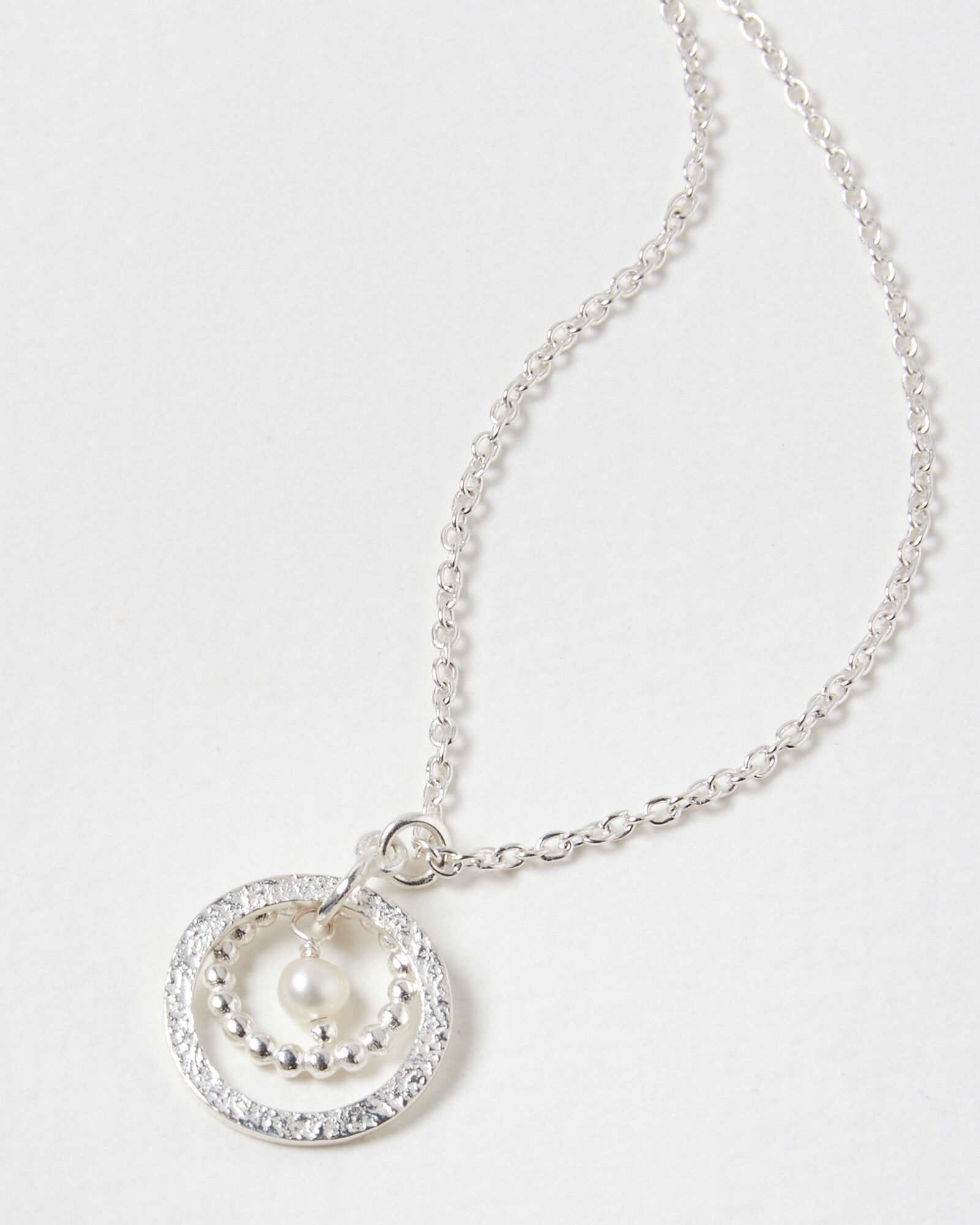Oliver bonas silver necklace deals