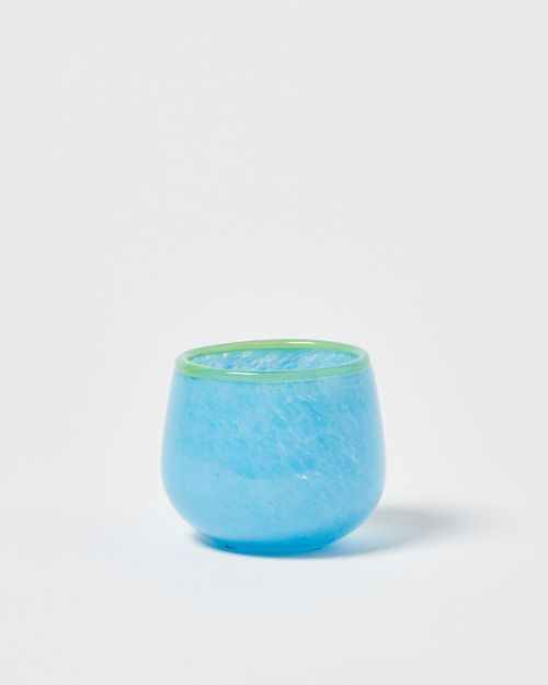 Corallo Blue Glass Tealight...