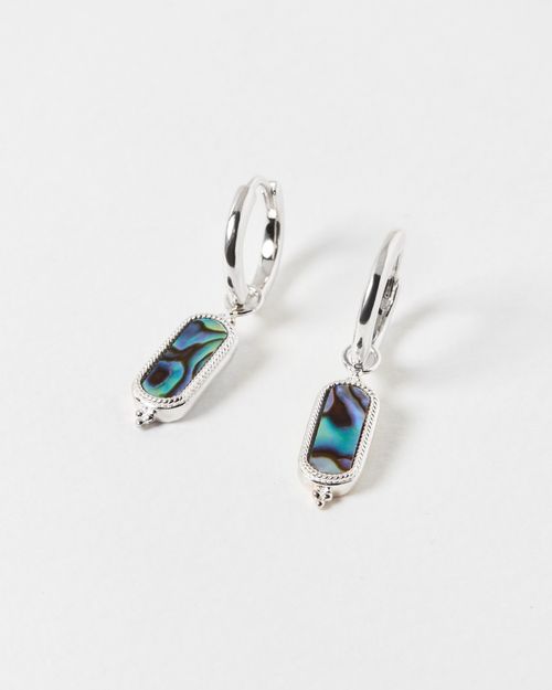 Alys Oval Paua Shell Silver...