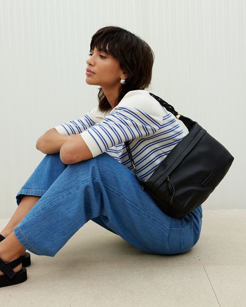 Murphy Slouch Black Tote Bag