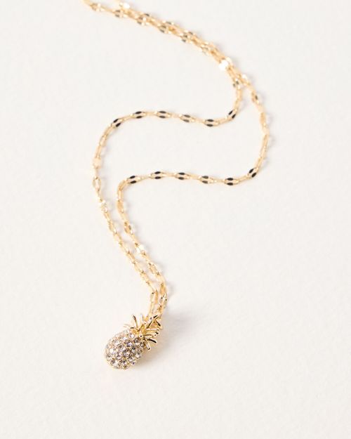 Winnie Gold Pineapple Pendant...