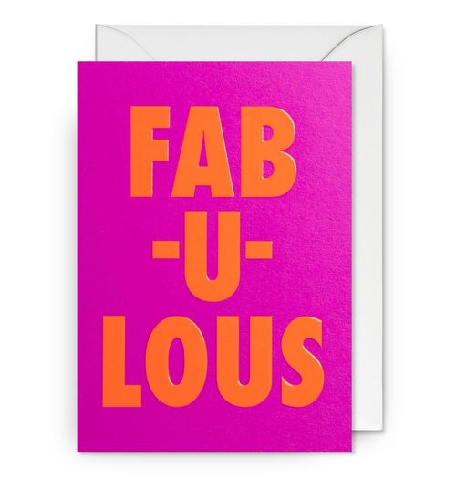 Fab-u-lous Card