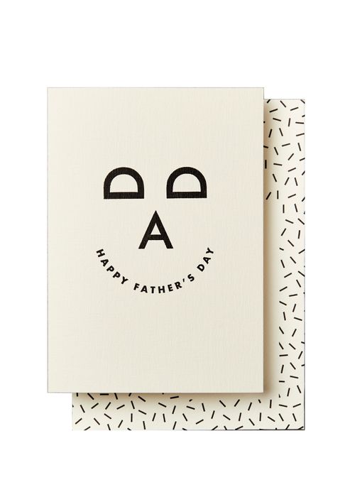 Face Father's Day Card