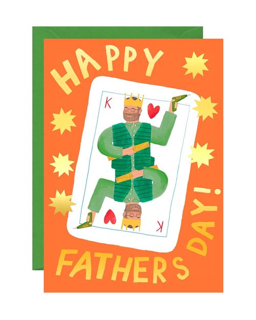 King Father's Day Card