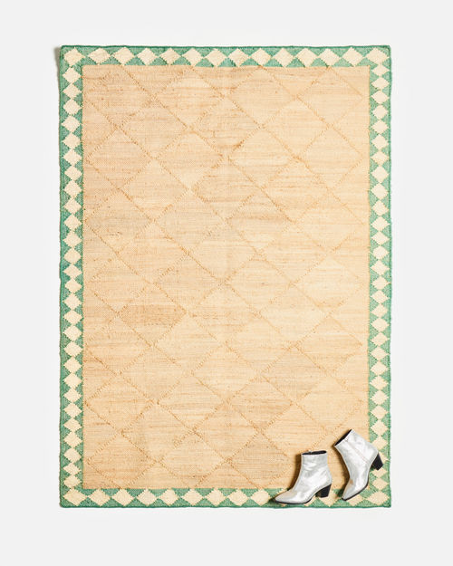 Milos Diamond Bordered Large...