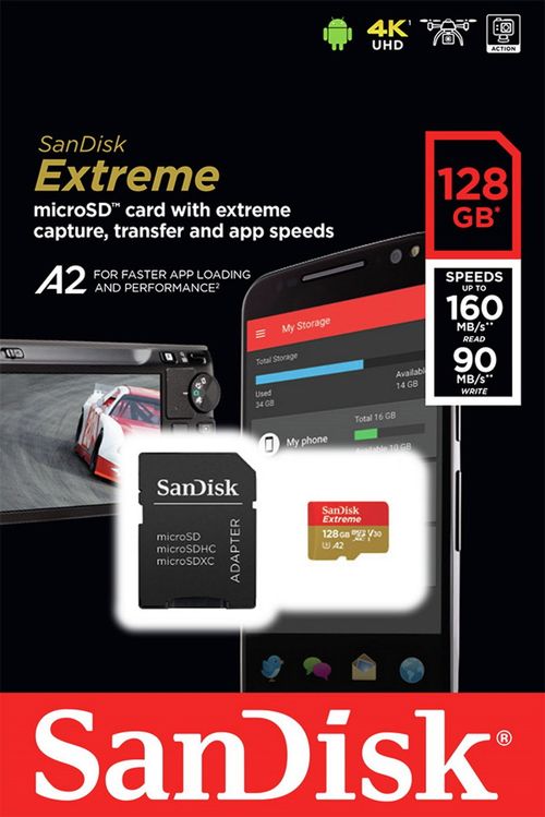 SanDisk Extreme 160MBs...