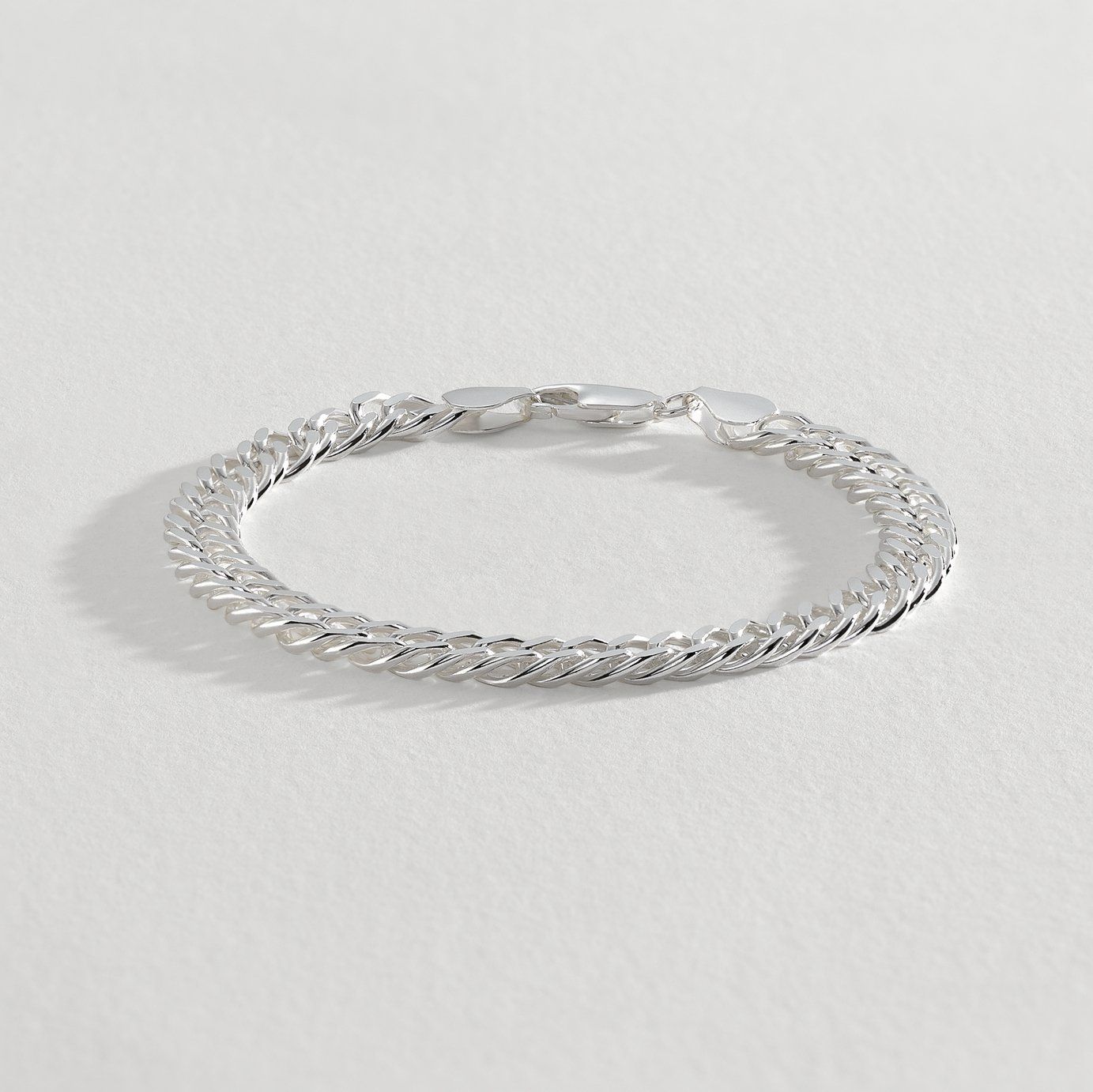 Revere sterling silver 2024 solid curb bracelet