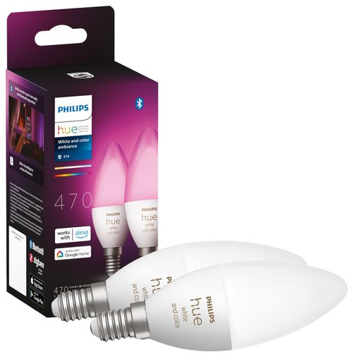 Philips Hue E14 Colour Smart...