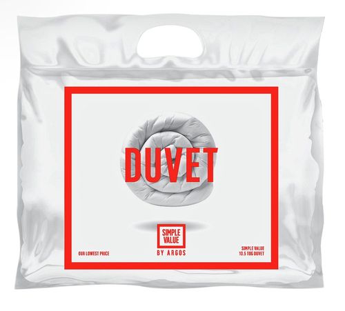 Argos Home 10.5 Tog Duvet -...