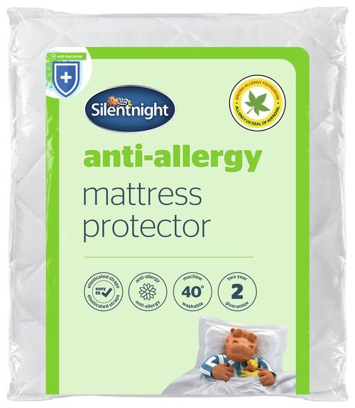 Silentnight Anti-Allergy Mattress Protector - Double