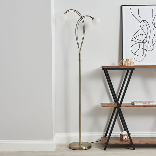 BHS Acacia 2 Light Floor Lamp...