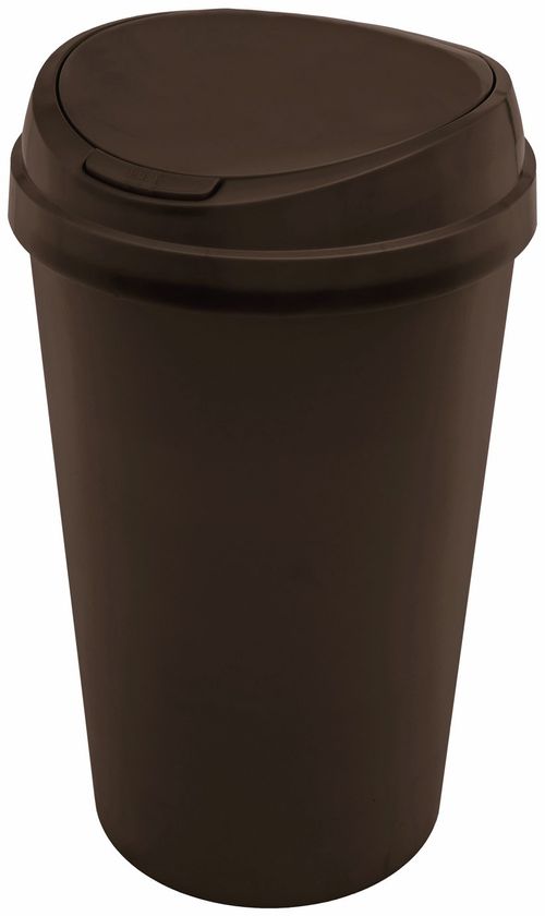 Curver 45 Litre Touch Top Bin - Black