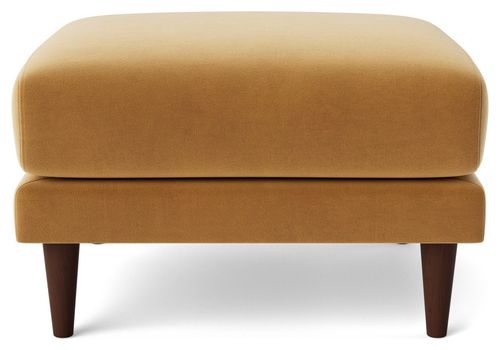 Swoon Turin Velvet Ottoman...