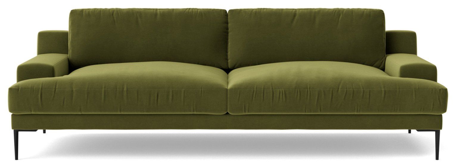 Swoon on sale green sofa