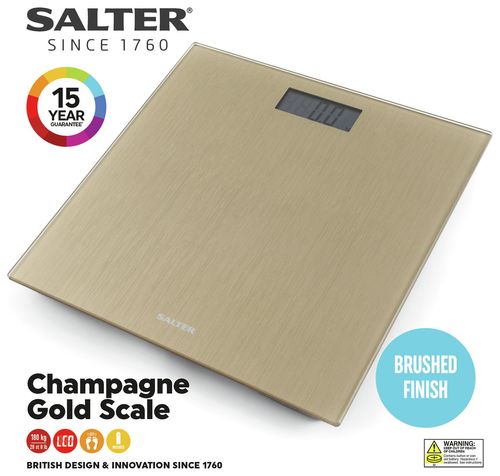 Salter Brushed Champagne...