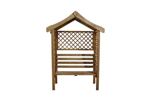 Forest Garden Parisienne 2 Seater Wooden Arbour