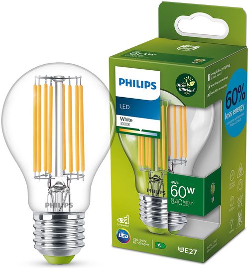 Philips 4W - 60W LED ES Ultra...