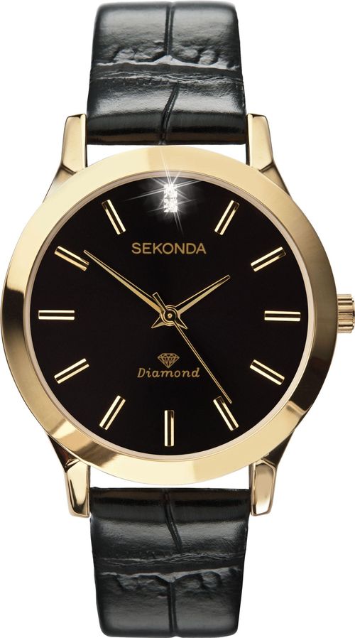 Sekonda Men's Diamond Black...