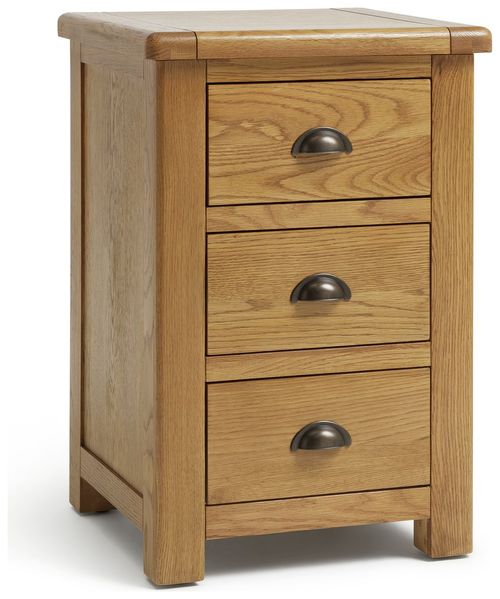 Habitat Kent 3 Drawer Bedside...