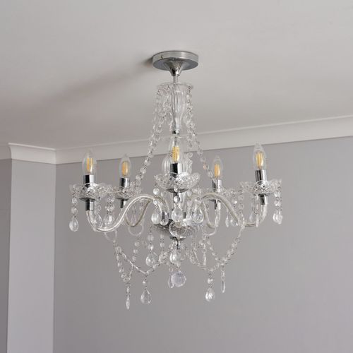 BHS Manon Glass 5 Light Flush...