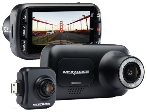 Nextbase 222X Front and Rear Dash Cam Bundle