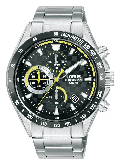 Lorus Mens Chronograph Silver...