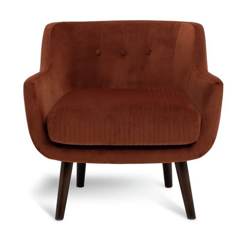 Habitat Nellie Velvet Chair -...