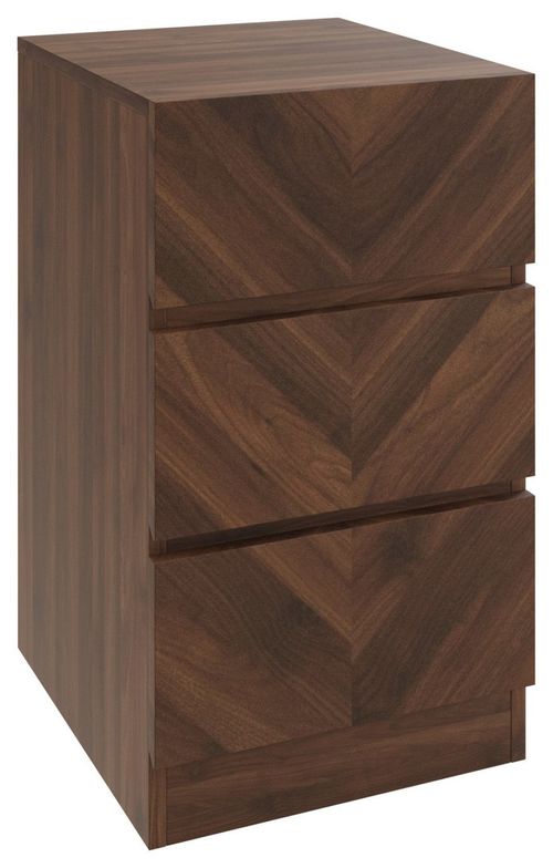 GFW Catania 3 Drawer Bedside...