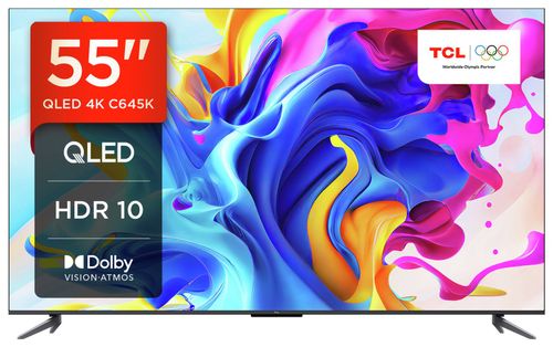 TCL 55 Inch 55C645K Smart 4K...