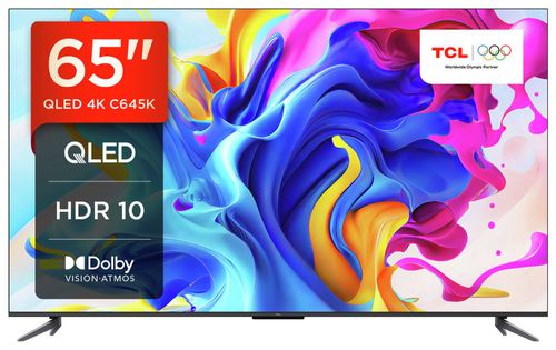 TCL 65 Inch 65C645K Smart 4K...