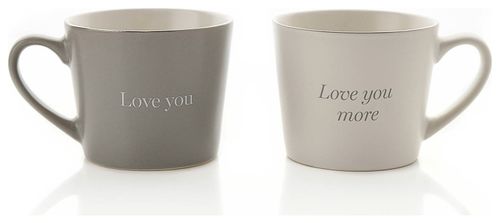 Amore Set of 2 Love Mugs -...
