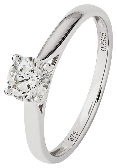 Revere 9ct White Gold 0.50ct...