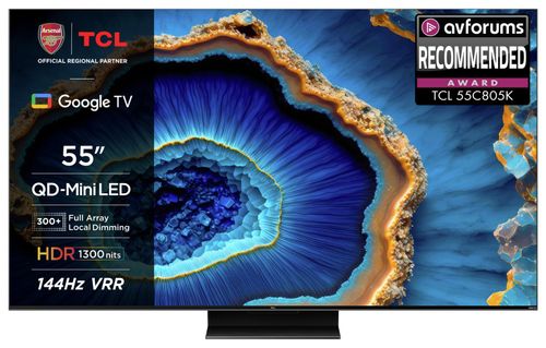 TCL 55 Inch 55C805K Mini-LED...