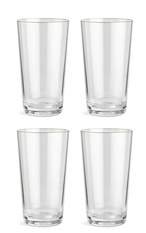 Habitat Gold Rim  Tumbler -...