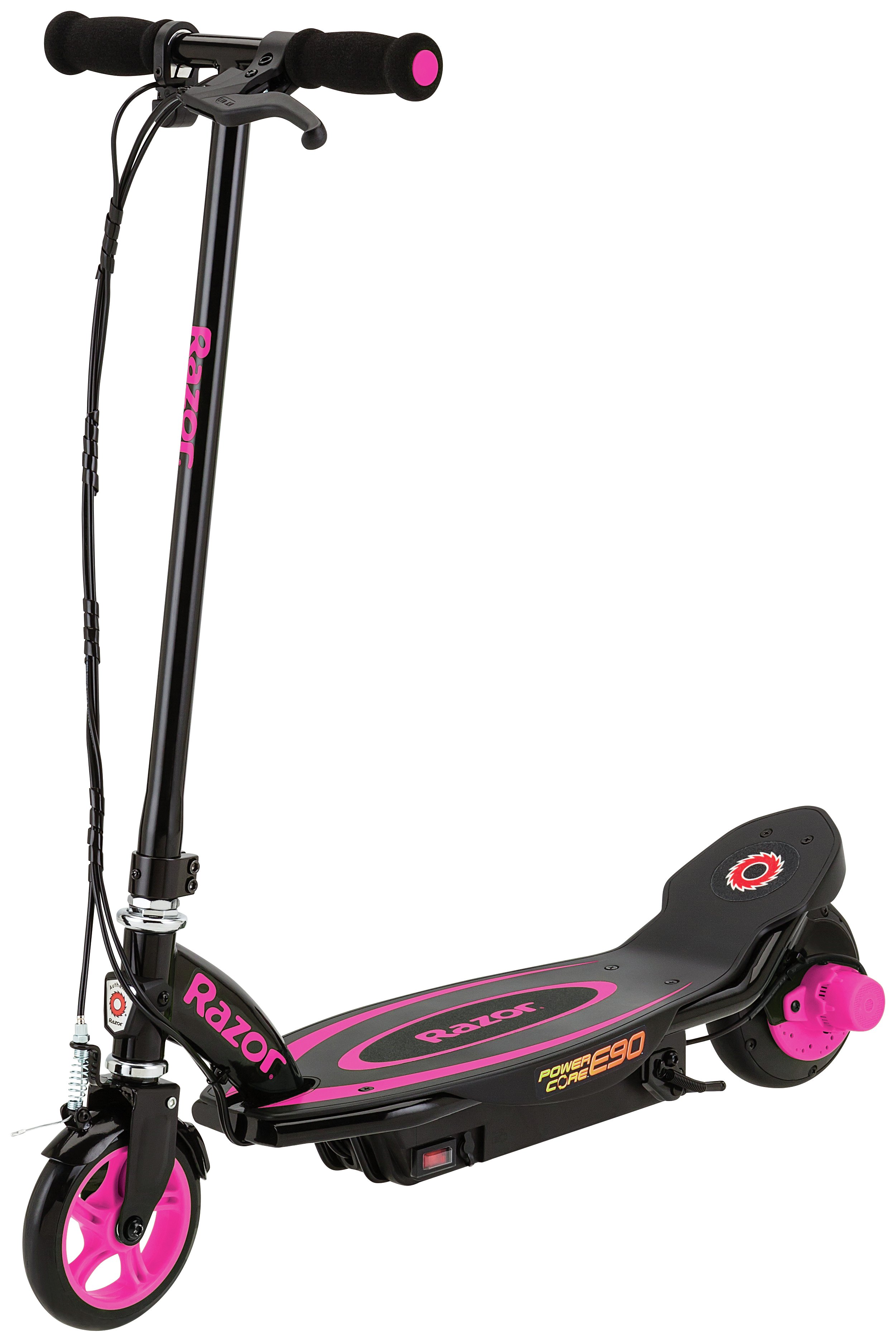 chad valley tilt and turn folding scooter pink