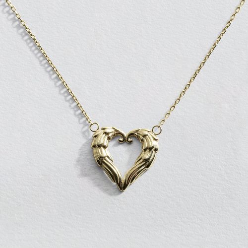 Revere 9ct Yellow Gold Heart...