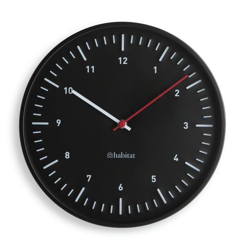 Habitat Analogue Wall Clock -...