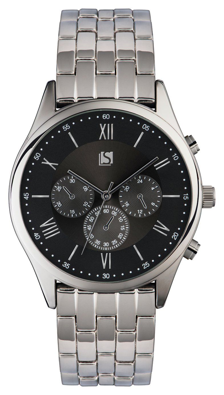 Silver colour shop watch for mens
