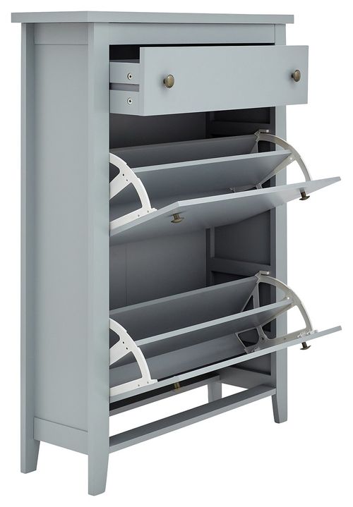 Deluxe Two Tier Shoe Cabinet...