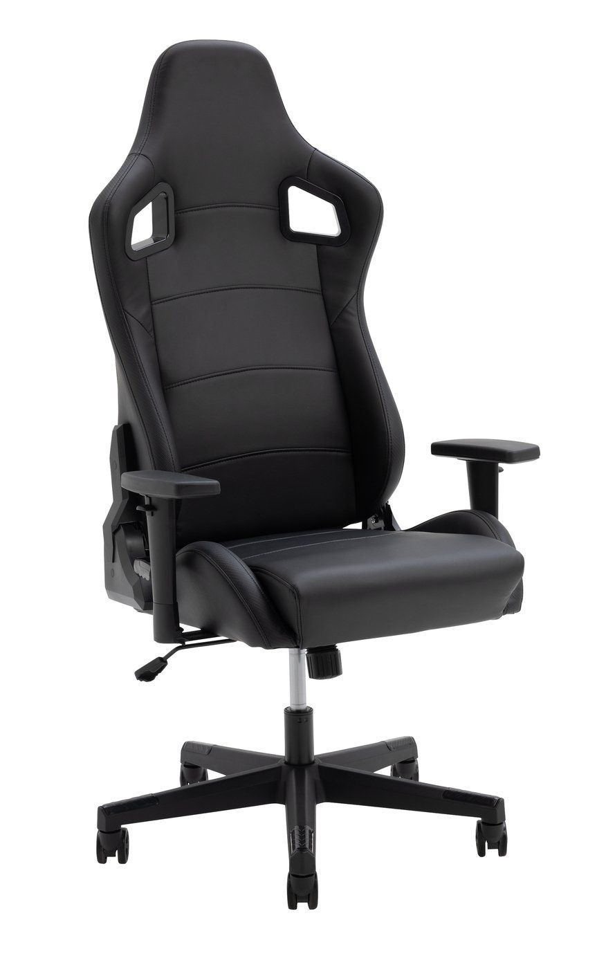 Argos leather office chair shop