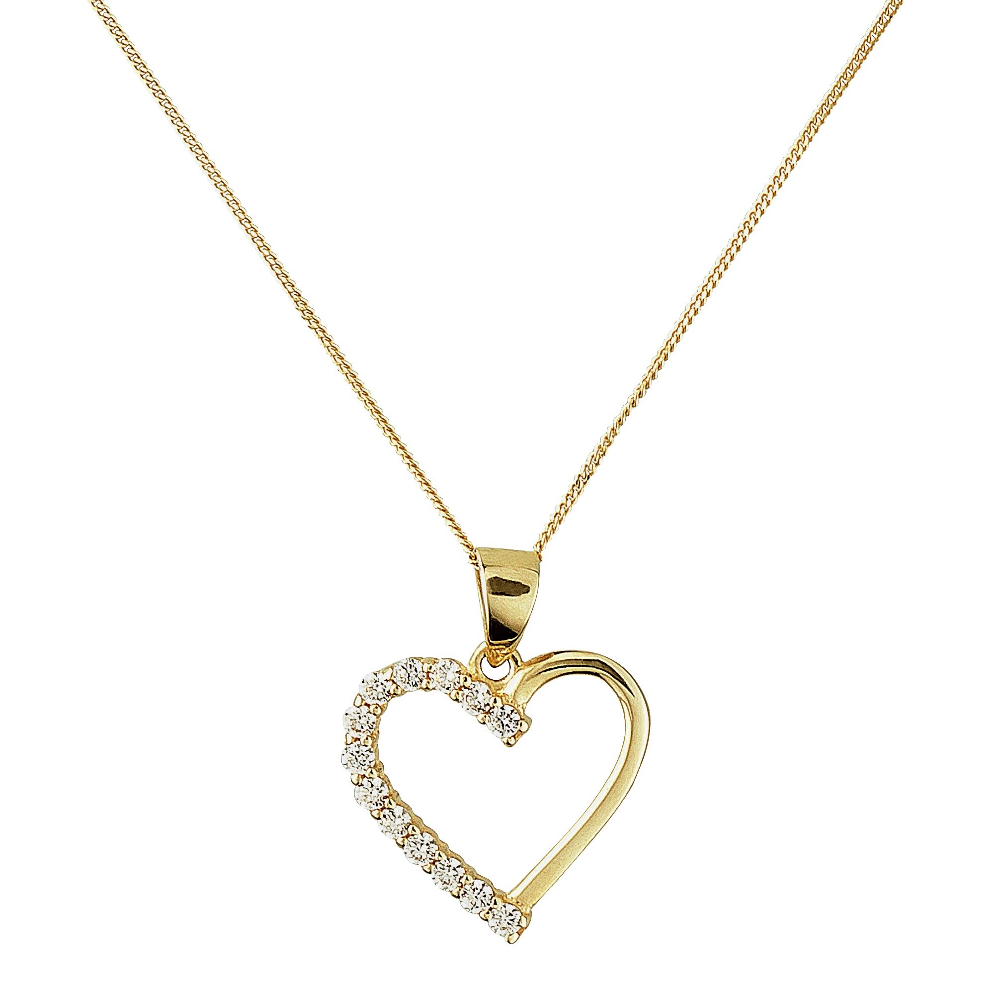 Hold My Heart Forever Necklace | 9ct Gold - Gear – Gear Jewellers