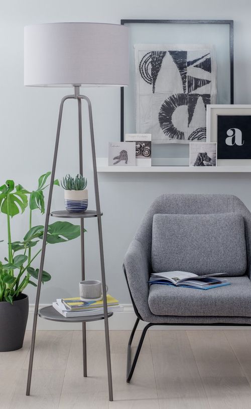 Argos Home Shelved Floor Lamp...