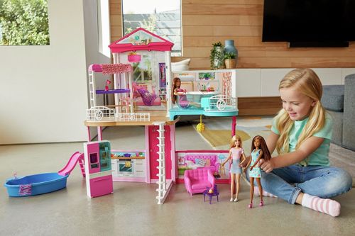 Barbie Estate Dolls House and...